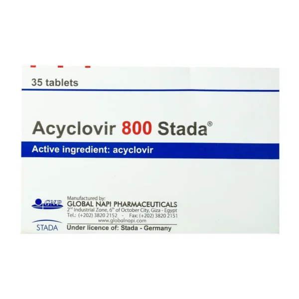 Acyclovir Stada 800 mg - 35 Tablets