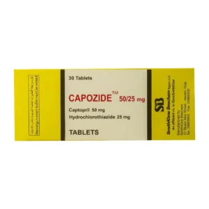 Capozide 50 mg-25 mg - 30 Tablets