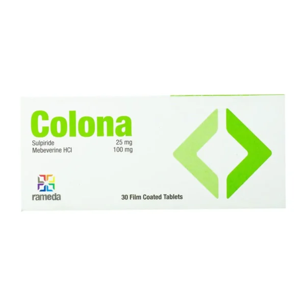 Colona 25 mg-100 mg - 30 Tablets