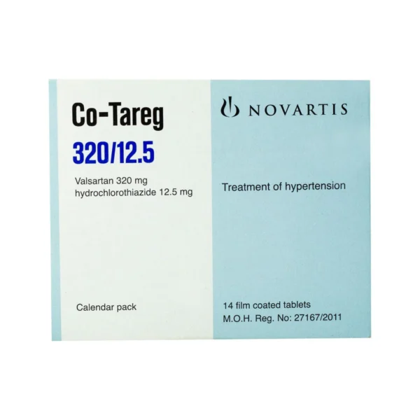 Cotareg 320 mg-12.5 mg - 14 Tablets