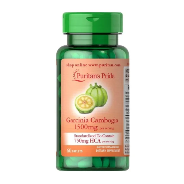Puritan’s Pride Garcinia Cambogia 1500mg - 60 Caplets
