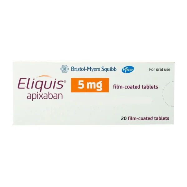 Eliquis 5 mg - 20 Tablets