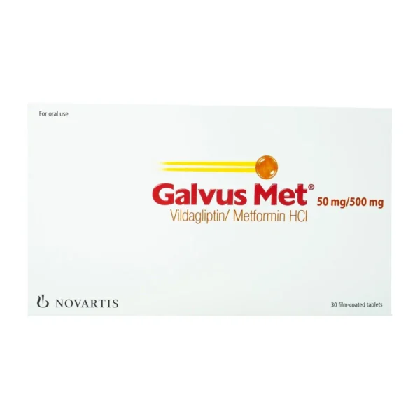 Galvus met 50 mg-500 mg - 30 Tablets