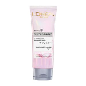 L'Oreal Glycolic-Bright Glowing Daily Cleanser Foam - 100ml