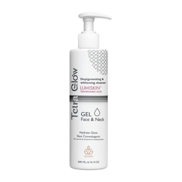 Tetra Glow Depigmenting & Whitening Gel Cleanser – 200ml