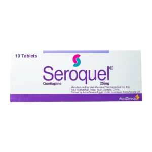 Seroquel 25 mg - 10 Tablets