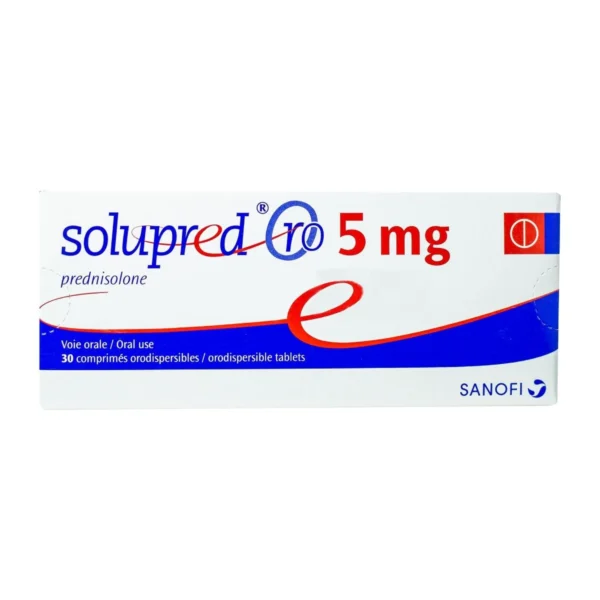 Solupred 5 mg - 30 Dispersible Tablets