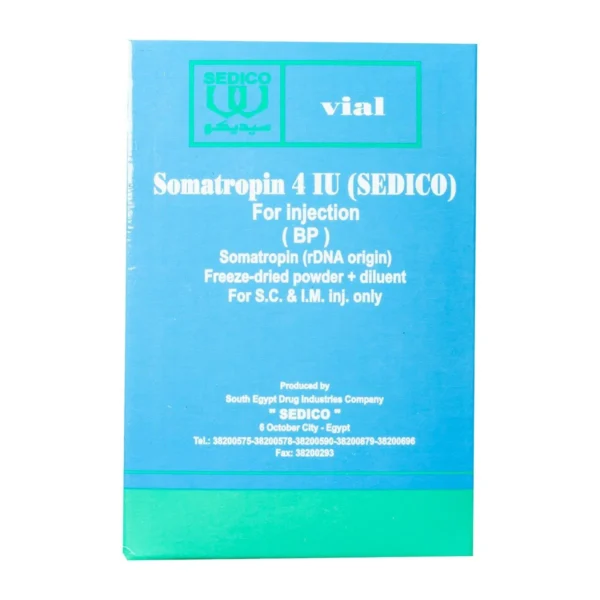 Somatropin 4 IU - 1 Vial